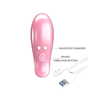 Pretty Love - Leaf Pinzas Vibratorias Para Pezones Rosa