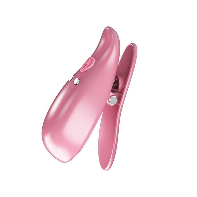 Pretty Love - Leaf Pinzas Vibratorias Para Pezones Rosa