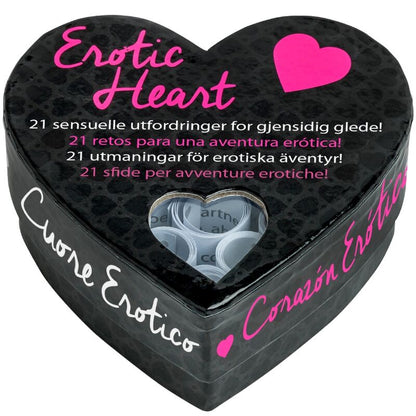 Juego De Retos Con Forma De Corazón