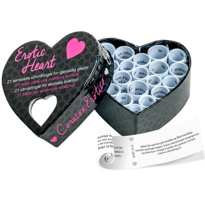 Juego De Retos Con Forma De Corazón