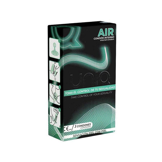 Preservativos Uniq Air Femenino Sin Latex 3 Uds