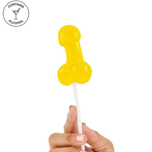 Piruleta Pene Gominola Con Alcohol Piña Colada