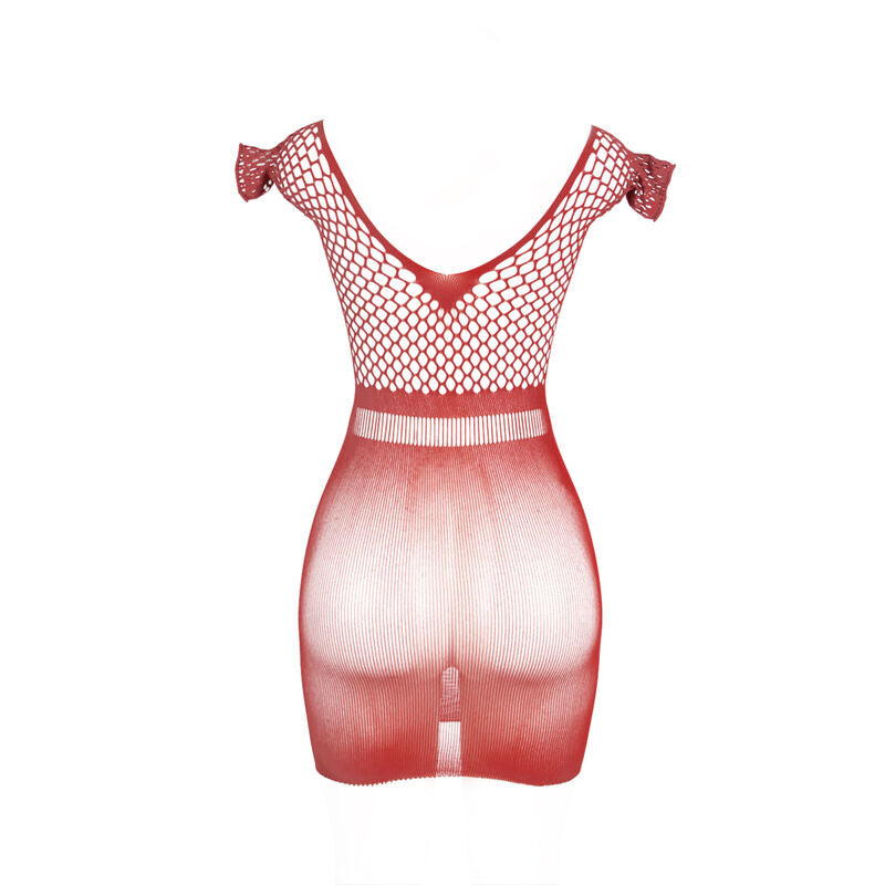 Vestido Rejilla Croche