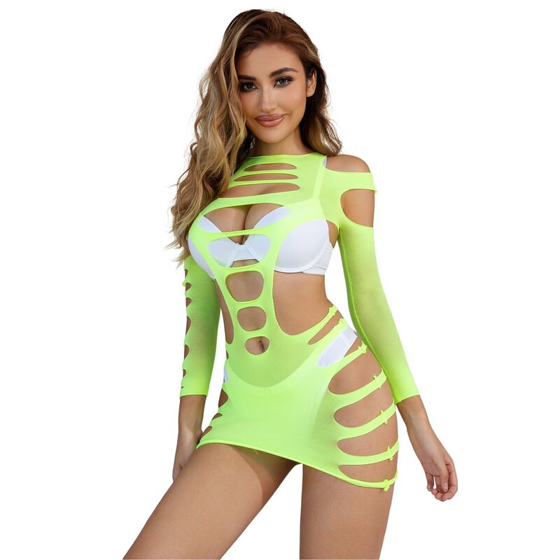 Vestido Rejilla Elastico