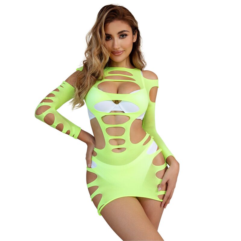 Vestido Rejilla Elastico