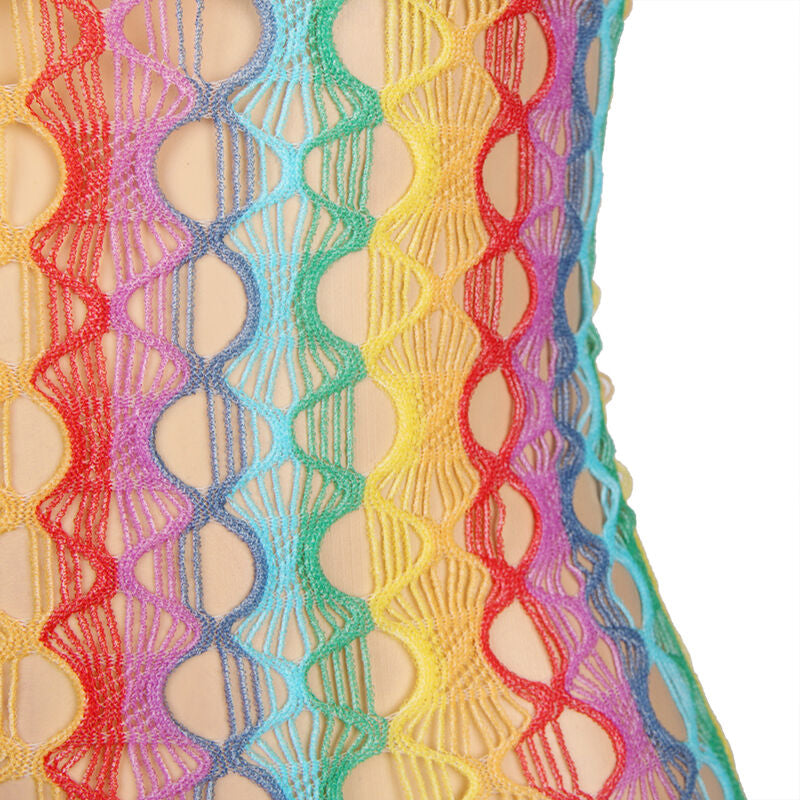 Vestido Rejilla Arcoiris