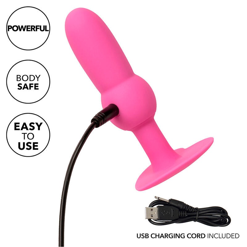 CALEXOTICS - FIRST TIME PLUG ANAL CON CUENCAS 10 VIBRACIONES ROSA