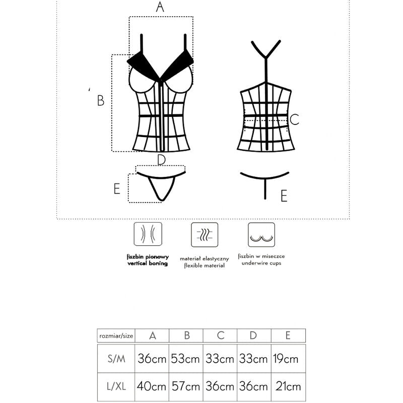 Corset & Tanga Laura