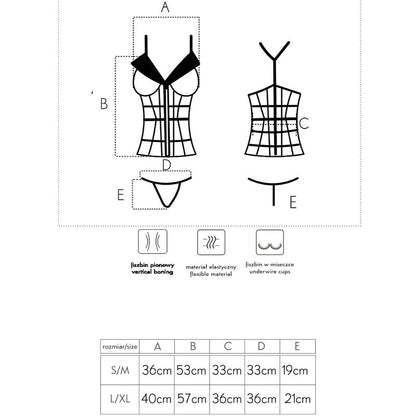 Corset & Tanga Laura