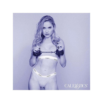 Nocturnal Esposas Cuero Ajustable Negro