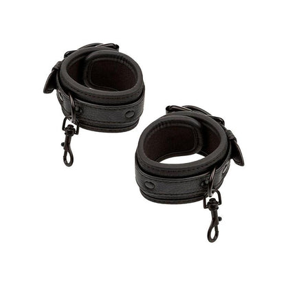 Nocturnal Conector Hog Tie Cuero Ajustable Negro