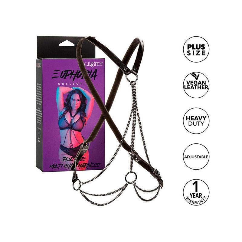 Euphoria Arnés De Múltiples Cadenas Premium Talla Plus