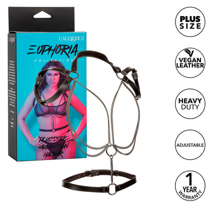 Euphoria Arnés Estilo Cabestro Con Múltiples Cadenas Premium Talla Plus