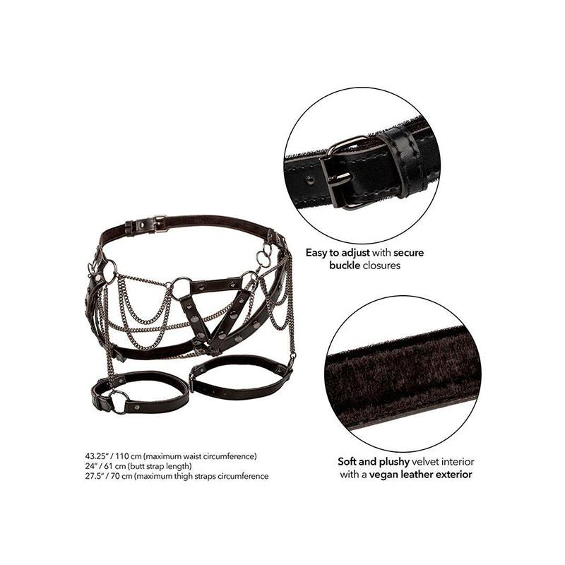 Euphoria Arnés De Muslo Con Cadenas Premium