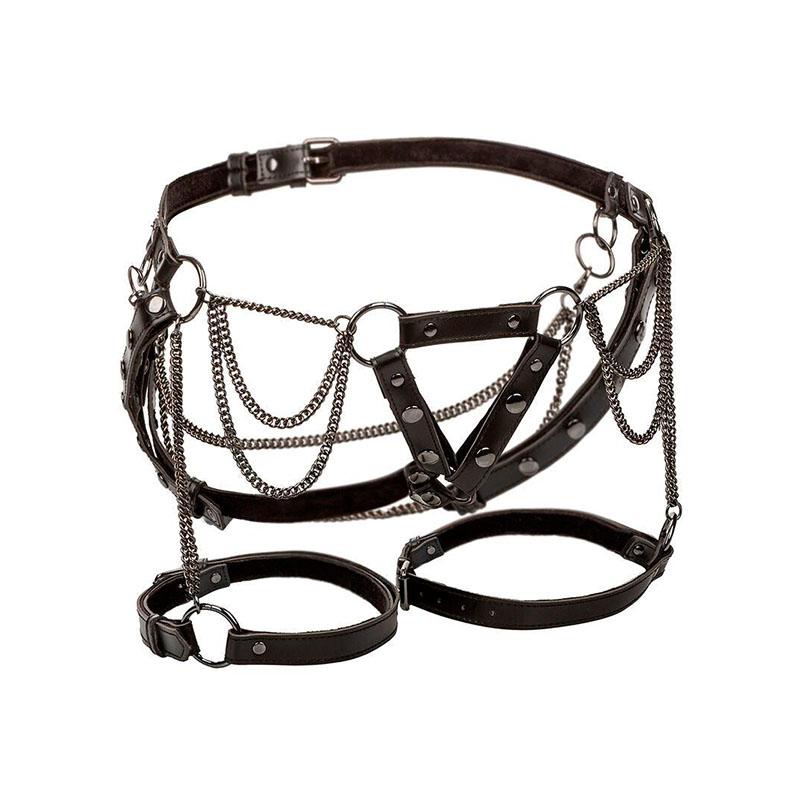 Euphoria Arnés De Muslo Con Cadenas Premium Talla Plus