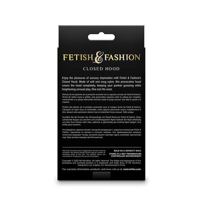 Fetish & Fashion Pasamontañas Completo Nylon Blanco