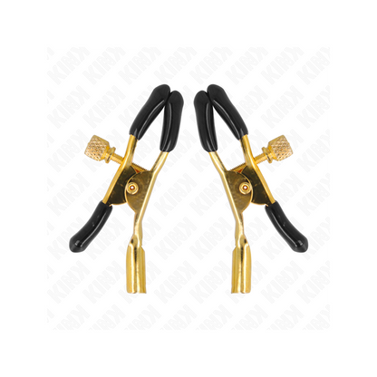 Pinzas Para Pezones Dorado 6 Cm