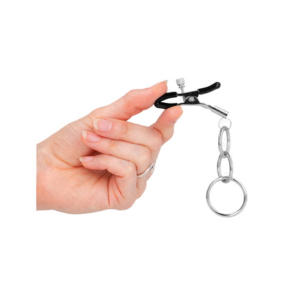 Pinzas Para Pezones Con 3 Aros 6 Cm