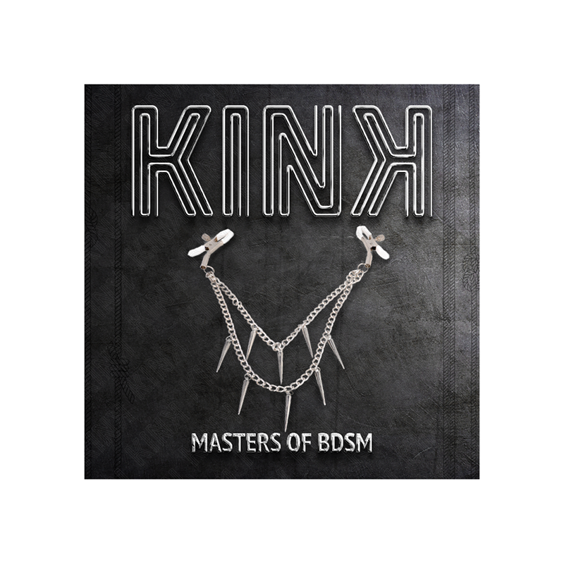 Pinzas Para Pezones Con Cadena De Púas 30 Cm