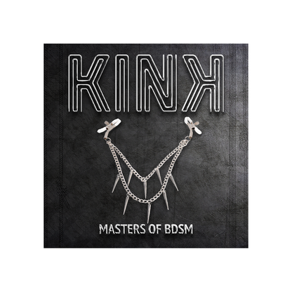 Pinzas Para Pezones Con Cadena De Púas 30 Cm