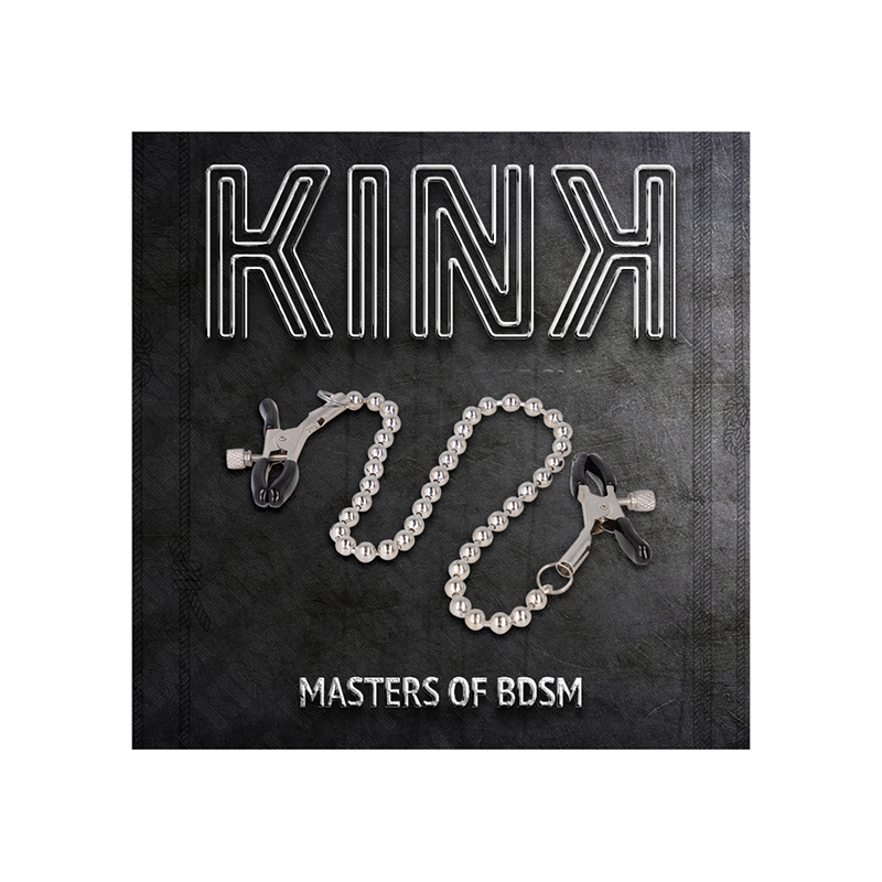 Pinzas Para Pezones Con Cadena De Bolas 30 Cm