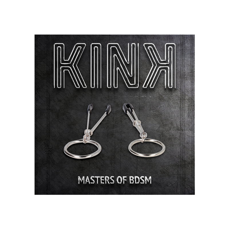 Pinzas Con Aro Plateado