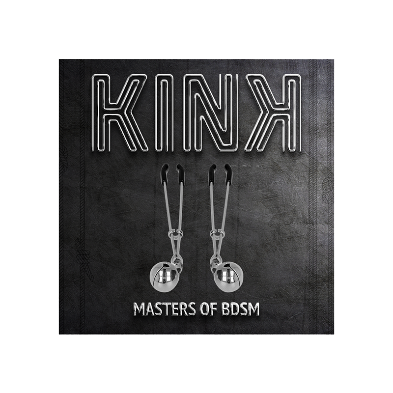 Pinzas Con Cascabel Plateado