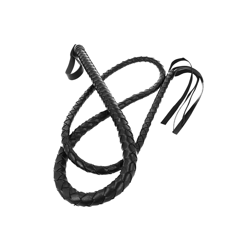 Látigo de Serpiente Largo Negro