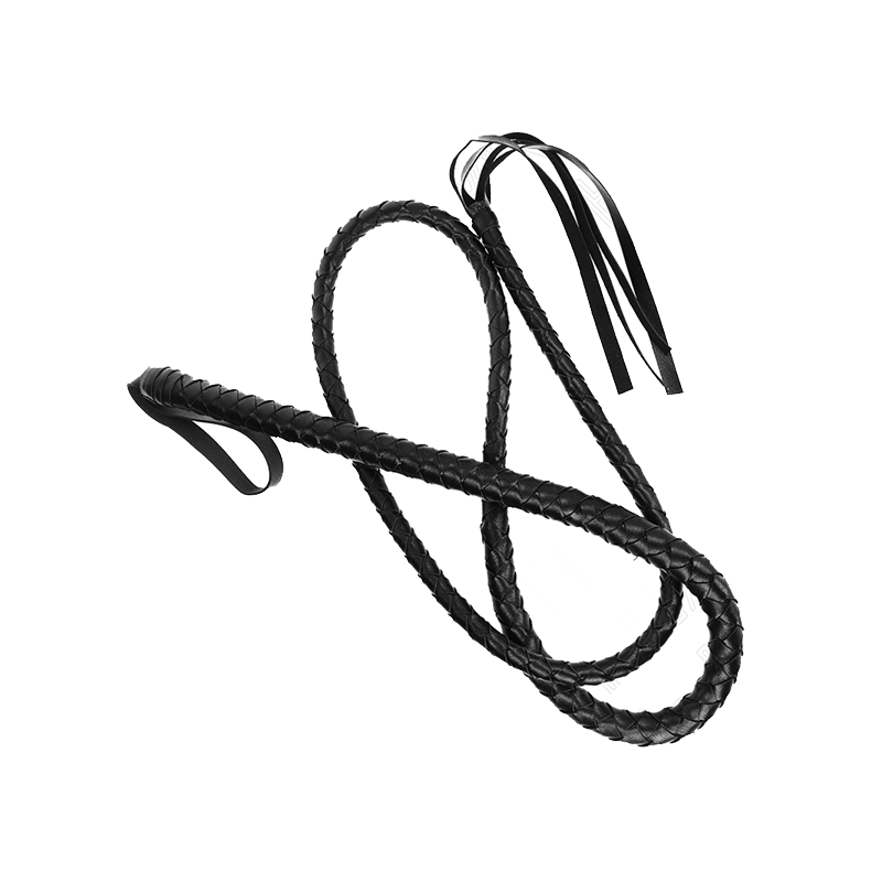 Látigo de Serpiente Largo Negro