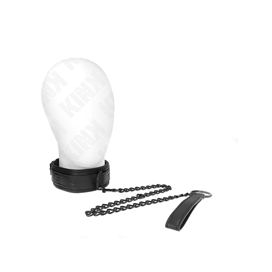 Collar Con Correa 78 Cm Bondage De Neopreno Modelo 2 Ajustable 37.5 X 49.5 Cm