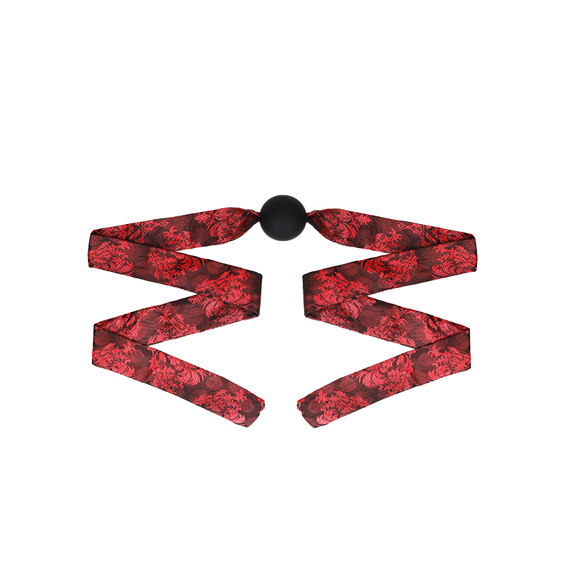 Mordaza De Bola 4.5 Cm De Silicona Scandal Modelo 2 146 X 4 Cm