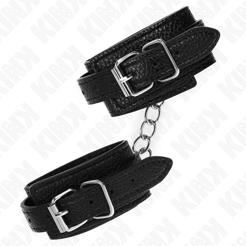 Muñequeras Estilo Serpiente Negro Ajustable 20-28 Cm X 5.4 Cm