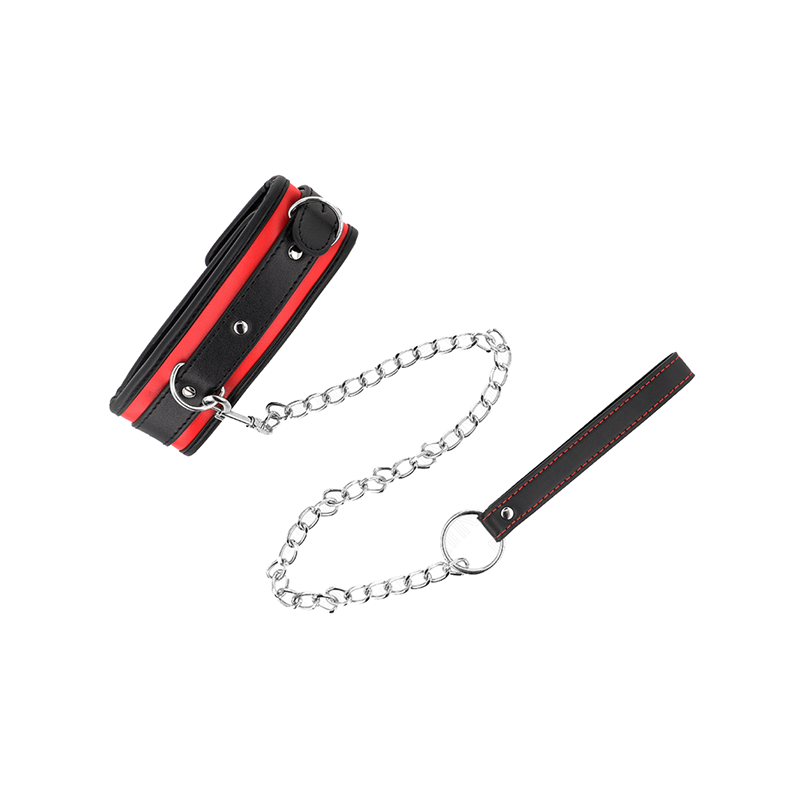 Collar Con Correa 65 Cm Pesado Modelo 2 Ajustable 36.5-50 Cm