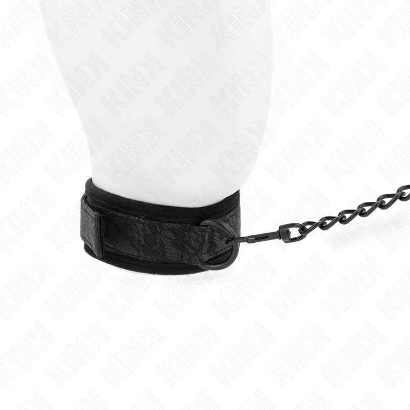 Collar Con Correa 77 Cm Modelo Básico Modelo 5 Ajustable 34-54 Cm X 5 Cm