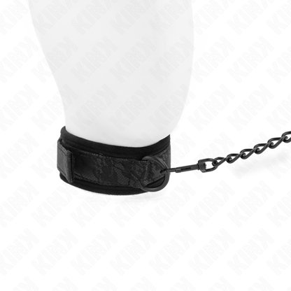 Collar Con Correa 77 Cm Modelo Básico Modelo 5 Ajustable 34-54 Cm X 5 Cm