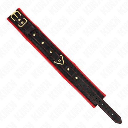 Collar Con Correa De Tejido Liso Ajustable 33-48 Cm X 5.7 Cm