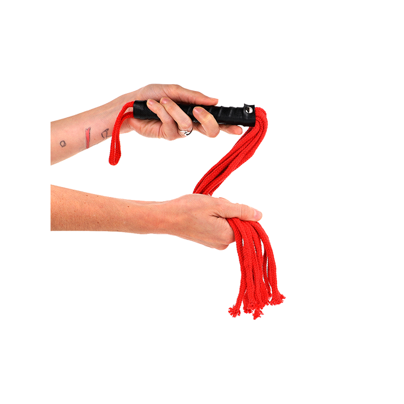 Látigo de Cuerda Rojo