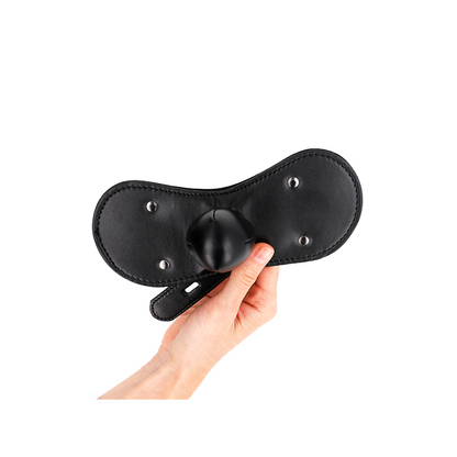 Máscara Bucal Mordaza De Bola Con Cerradura Ajustable 42-60 Cm