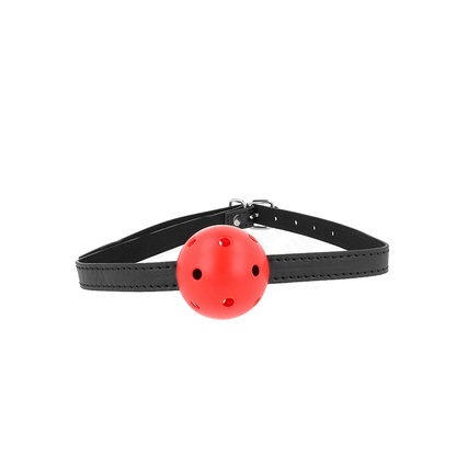 Mordaza De Bola 4.5 Cm Transpirable Simplicity Rojo 62 X 1.5 Cm
