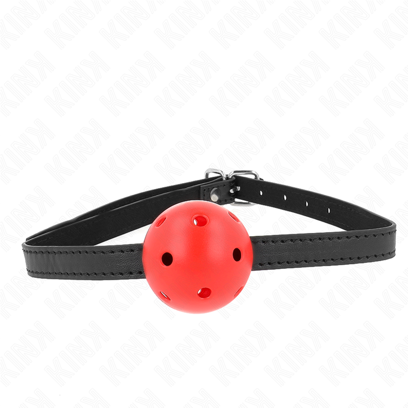 Mordaza De Bola 4.5 Cm Transpirable Simplicity Rojo 62 X 1.5 Cm