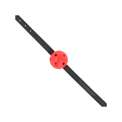 Mordaza De Bola 4.5 Cm Transpirable Simplicity Rojo 62 X 1.5 Cm