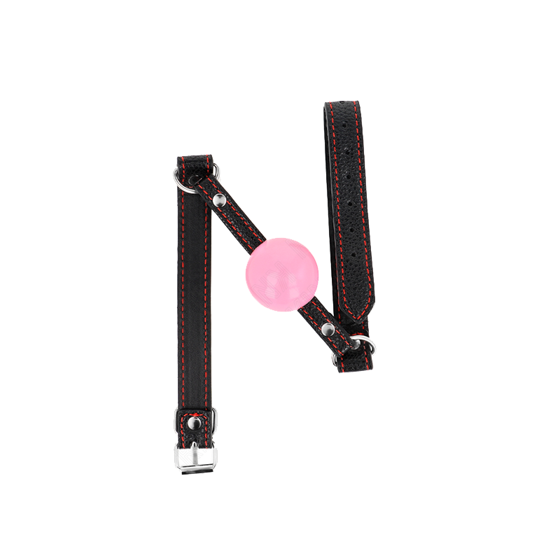 Mordaza De Bola 4 Cm De Oro Rosa 60 X 2 Cm