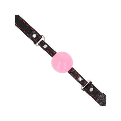 Mordaza De Bola 4 Cm De Oro Rosa 60 X 2 Cm