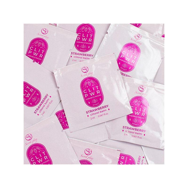 Lubricante Secretplay Clit PWR Strawberry 2 ML