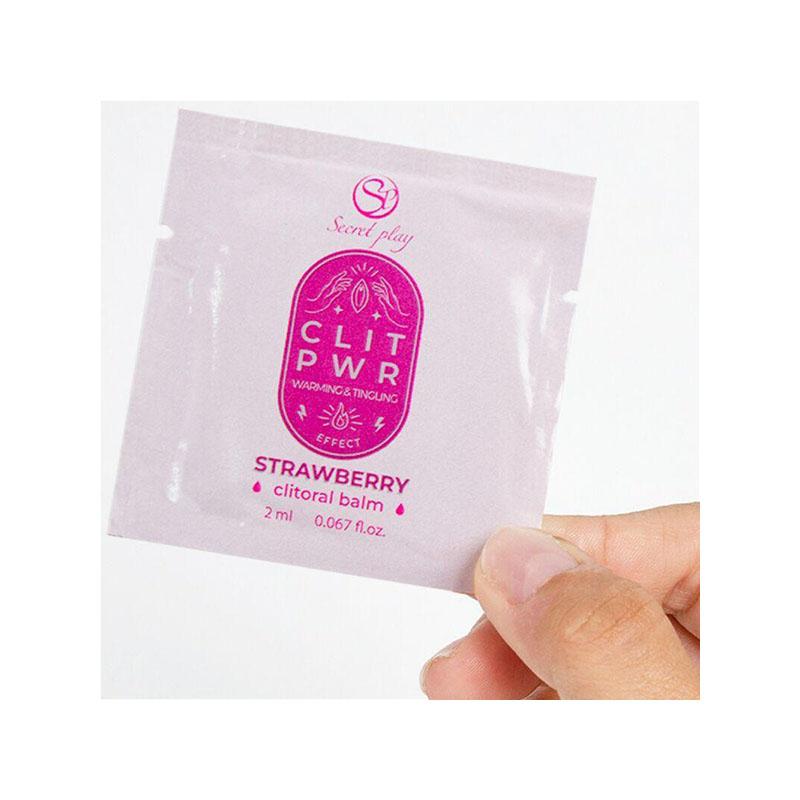 Lubricante Secretplay Clit PWR Strawberry 2 ML