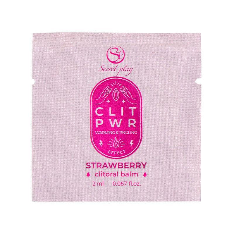 Lubricante Secretplay Clit PWR Strawberry 2 ML