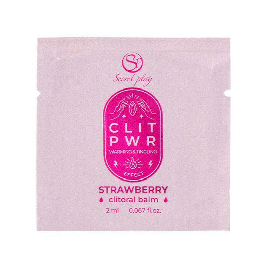 Lubricante Secretplay Clit PWR Strawberry 2 ML