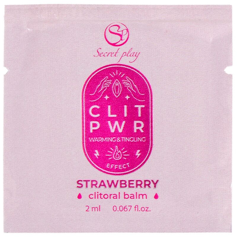 Lubricante Secretplay Clit PWR Strawberry 2 ML