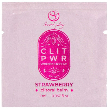 Lubricante Secretplay Clit PWR Strawberry 2 ML