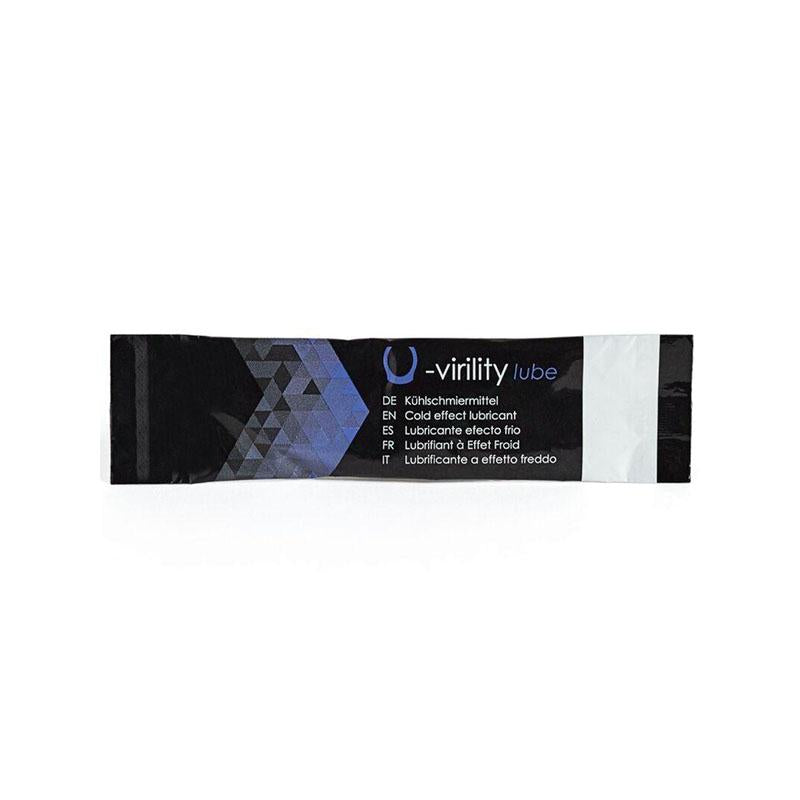 Lubricante U-Virility Lube Efecto Frio 10 Uds 5 ML